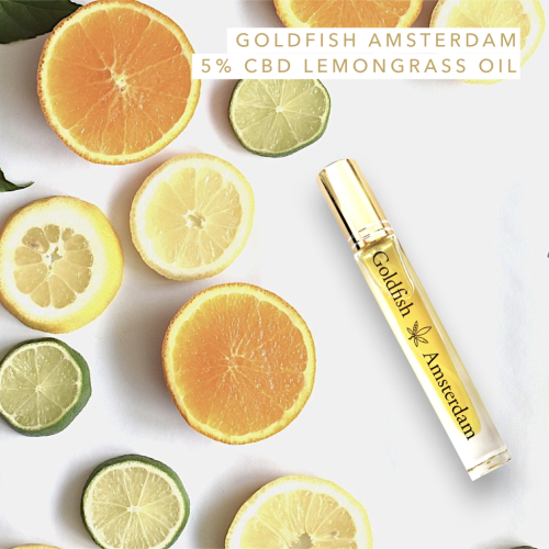 Goldfish Amsterdam CBD Tropfen 5% (Lemongrass) 10ml