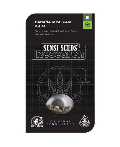 Banana Kush Cake / AUTOFEM 3er / Sensi Seeds