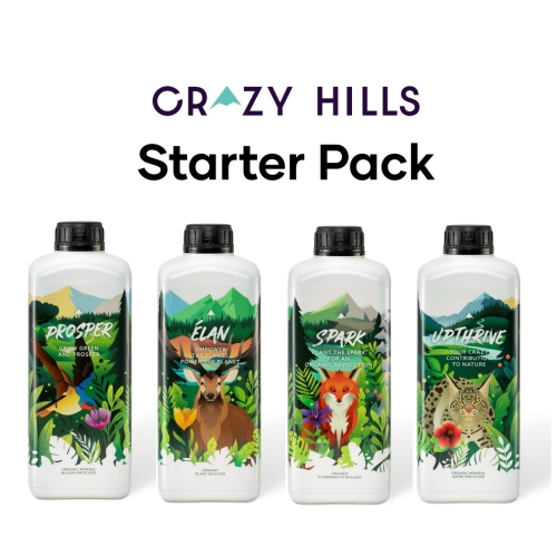 Crazy Hills Starter Pack (4x 500 ml)