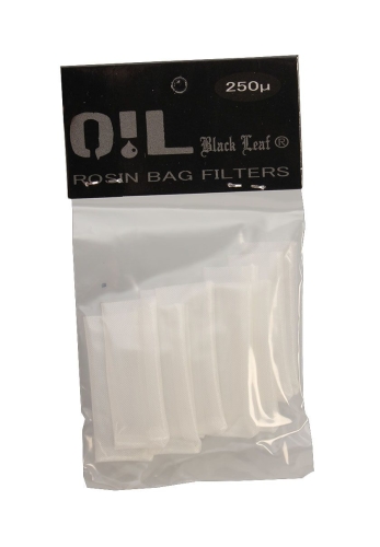 Oil Black Leaf Rosin Bag Filterbeutel 250 &micro;m S (50 x 20mm) 10 St&uuml;ck