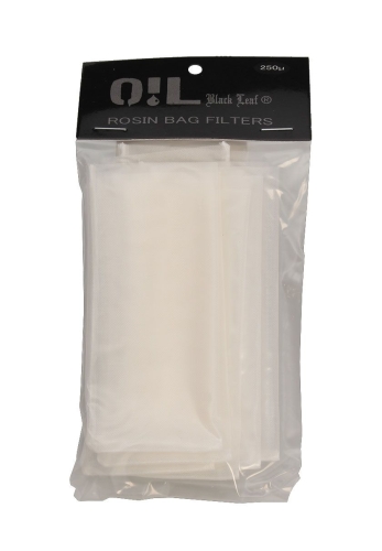 Oil Black Leaf Rosin Bag Filterbeutel 250 &micro;m M (110 x 50mm) 10 St&uuml;ck