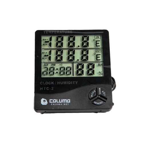 Caluma Thermo-hygrometer mit Uhr und Sonde