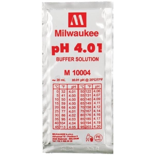 Milwaukee PH4.01 Kalibrierl&ouml;sung 20 ml (M10004)