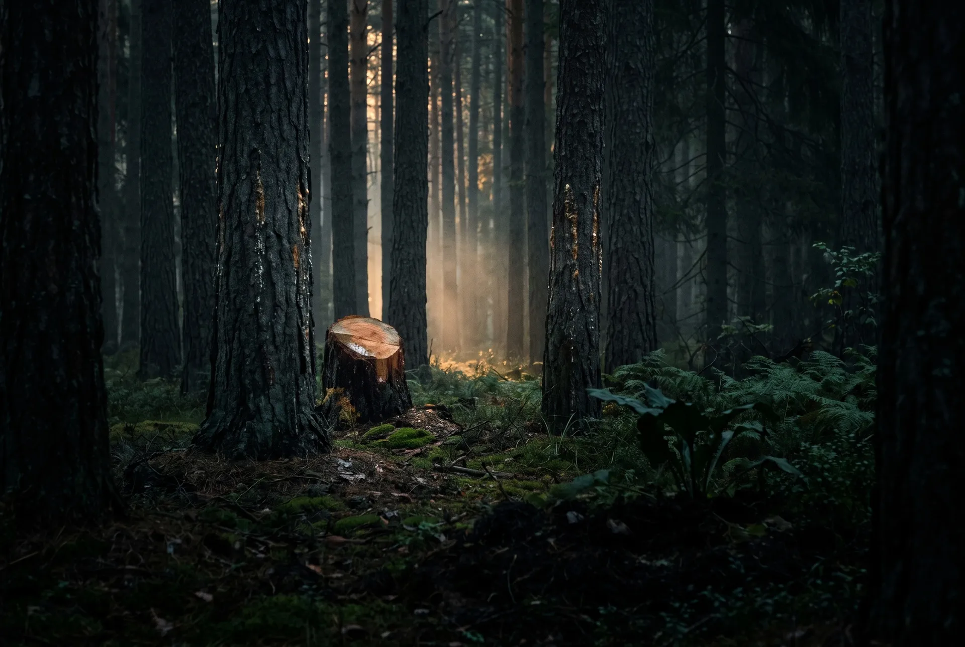 Listenbild Erdig & Würzig: Harzlicht im Kiefernwald
