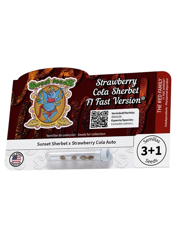 Strawberry Cola Sherbet F1 Fast Version | PHOTOFEM | Sweet Seeds