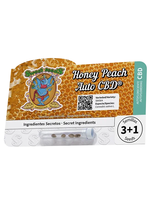 Honey Peach CBD Auto | AUTOFEM | Sweet Seeds